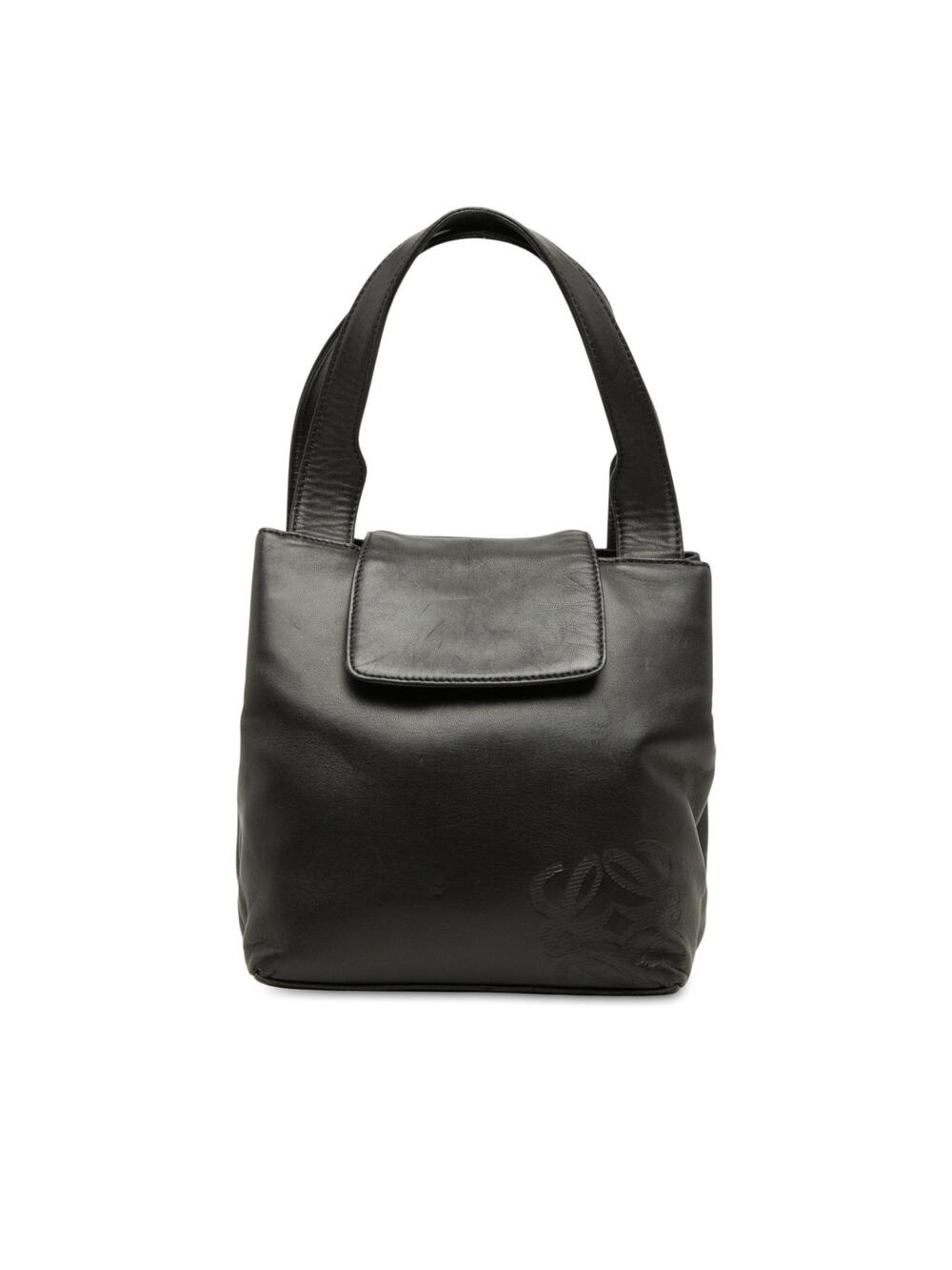 Loewe Nappa Anagram Handbag Pre-Loved #367602L44B